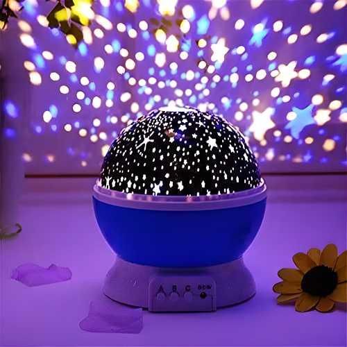 Star Master Dream Color Changing Rotating Projection Lamp